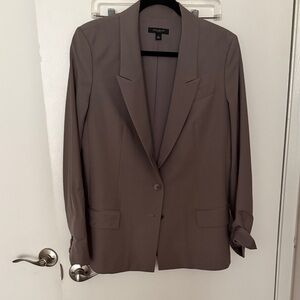 Ann Taylor Greyge Blazer